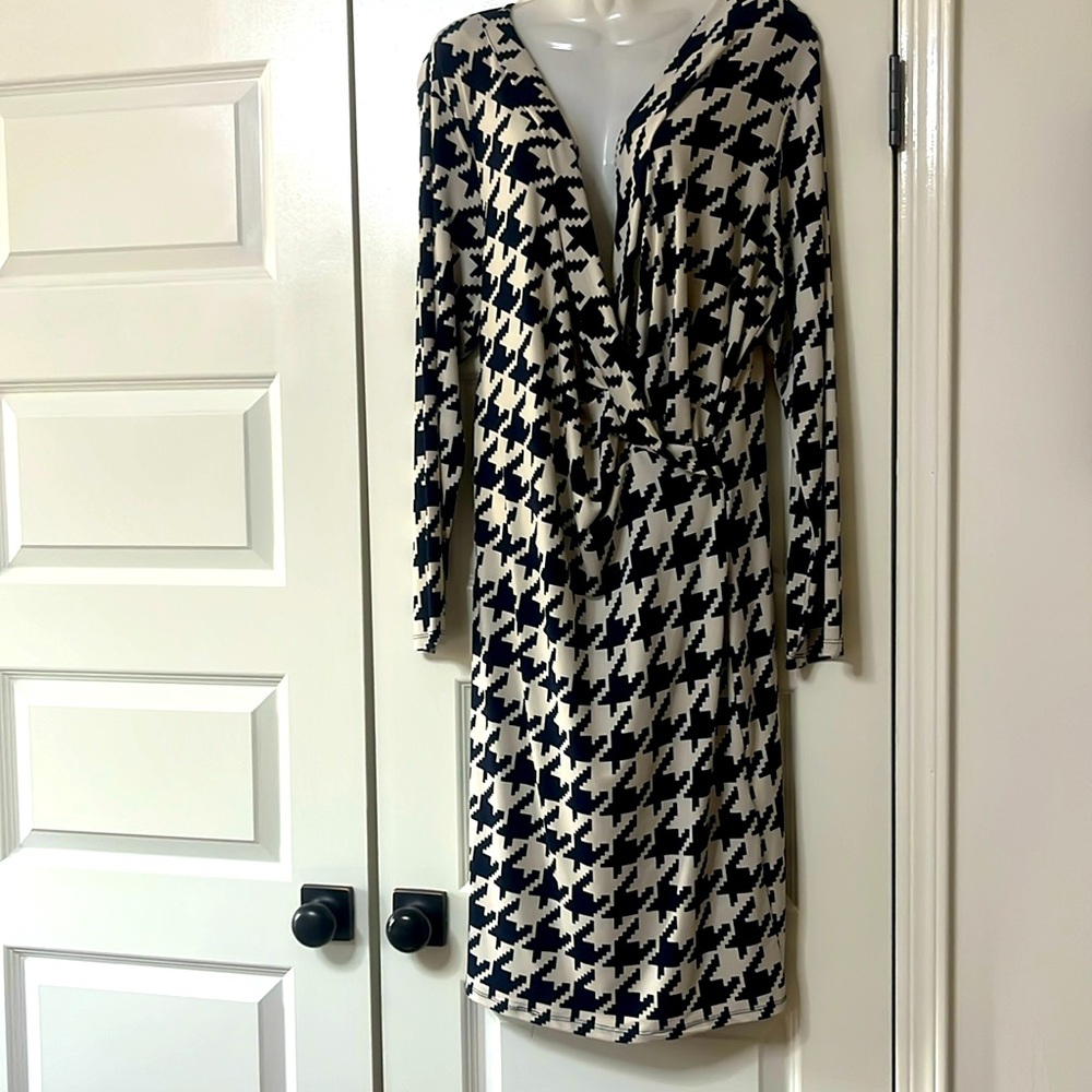 EUC Jones New York Woman Collection Faux Wrap Dress